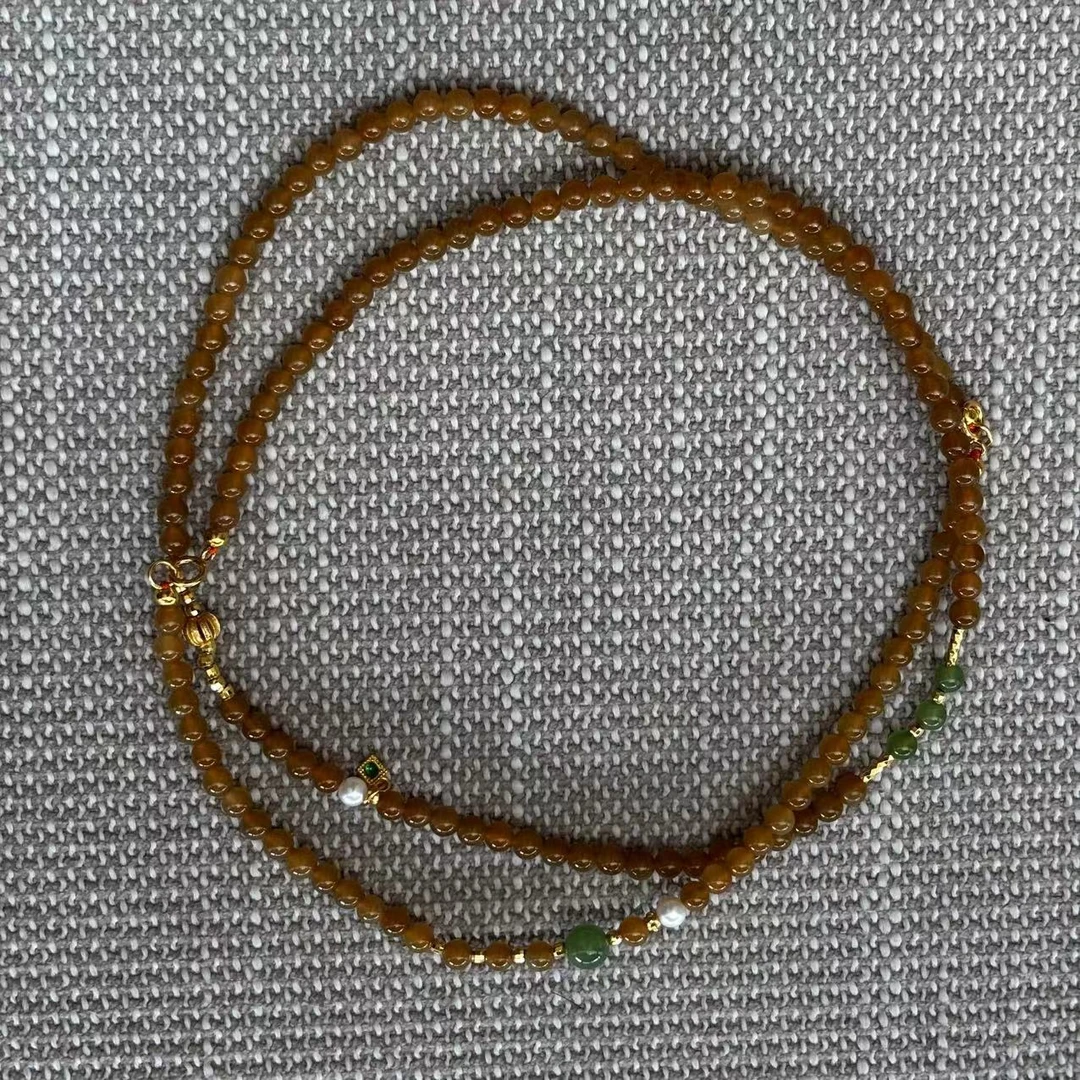 BY0612FPXQ标002 北玉精选 和田玉项链