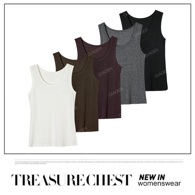 乔儿定制【百搭神器】30羊毛+67莱赛尔天丝通勤无袖吊带百搭背心