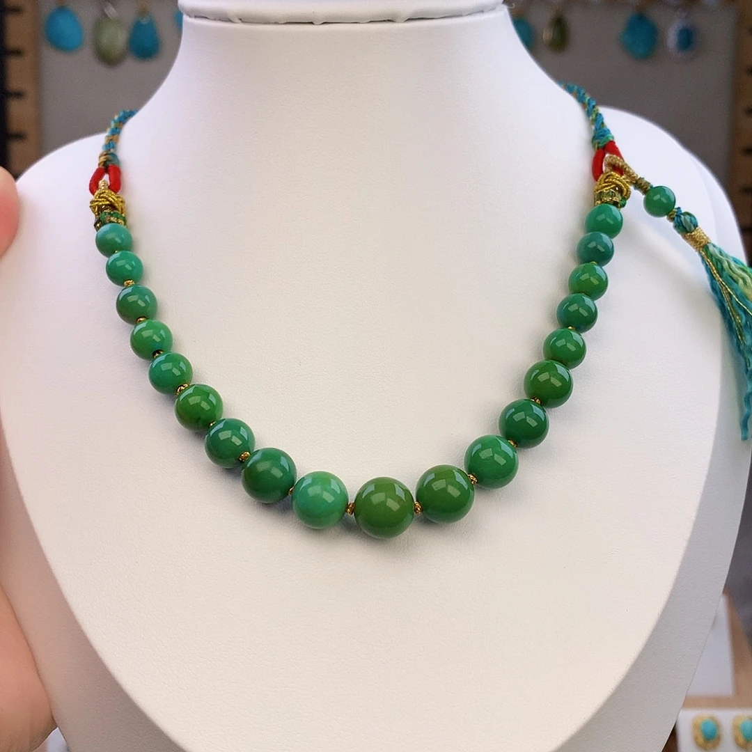 零***美未镶嵌绿松石颈饰