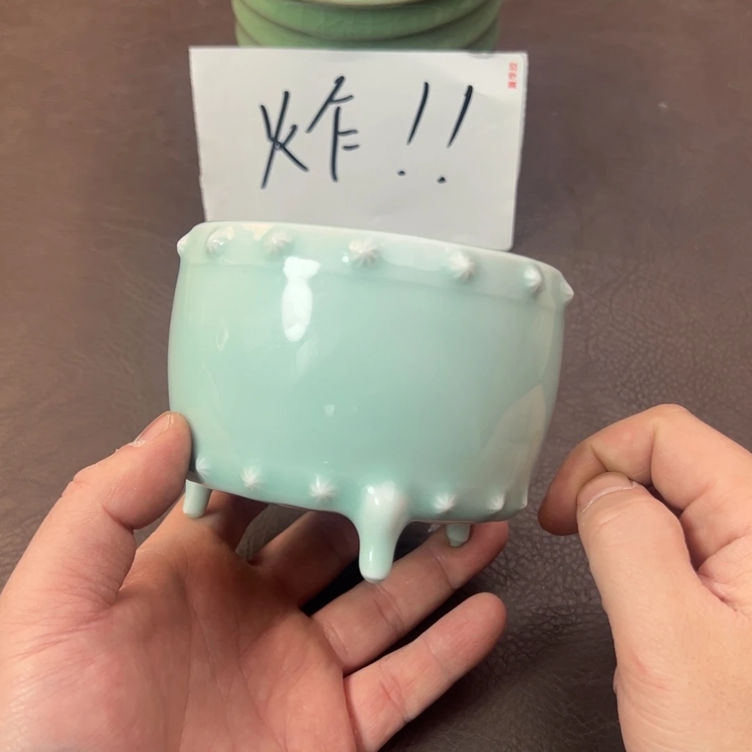 青瓷茶器青瓷茶器微瑕