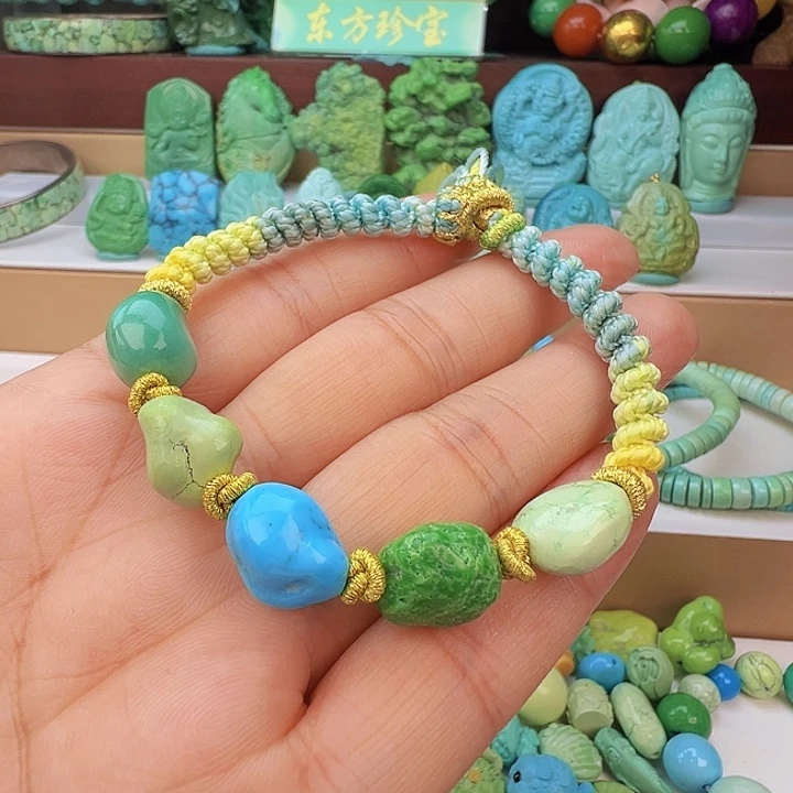 未镶嵌绿松石项链