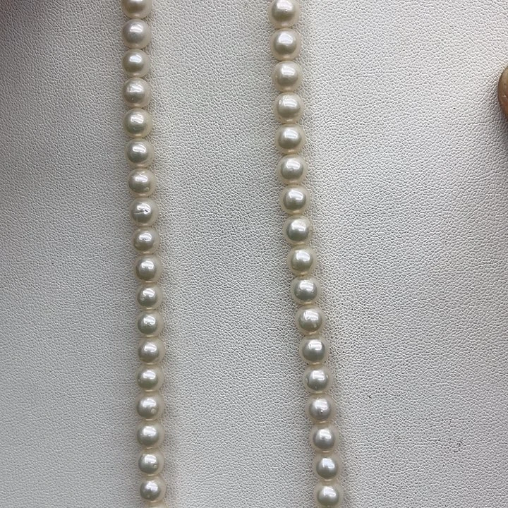 淡水珍珠未镶嵌颈饰00236