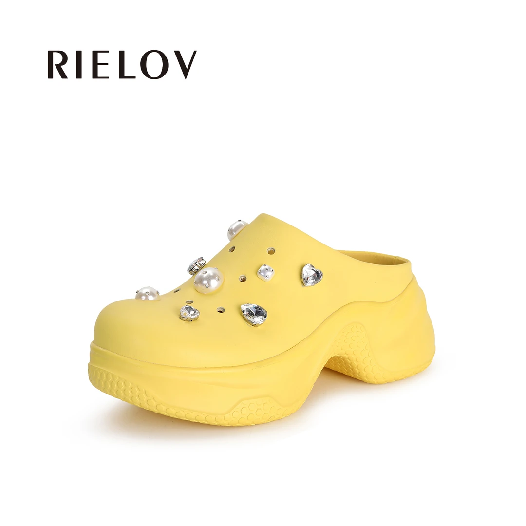 媛媛●增高7cm时尚潮流百搭女士包头拖5232-1