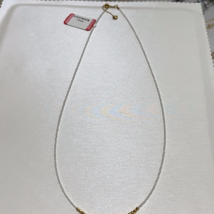 海水珍珠颈饰18K金镶嵌