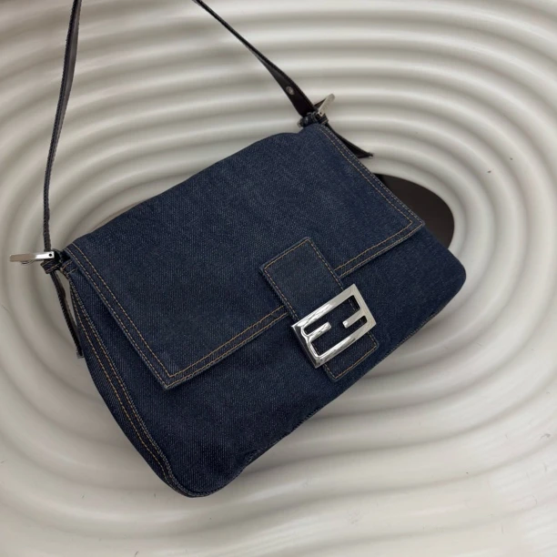 95新 FENDI/芬迪 觅时/牛仔大法棍/2511271