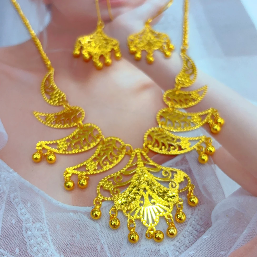 铜合金项链 504-19-4甜美时尚轻奢送礼佳选精致百搭气质简约精美