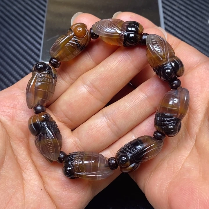 玛瑙/玉髓颈饰未镶嵌秦****8