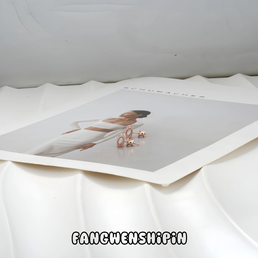 铜合金珐琅耳饰 耳环1122