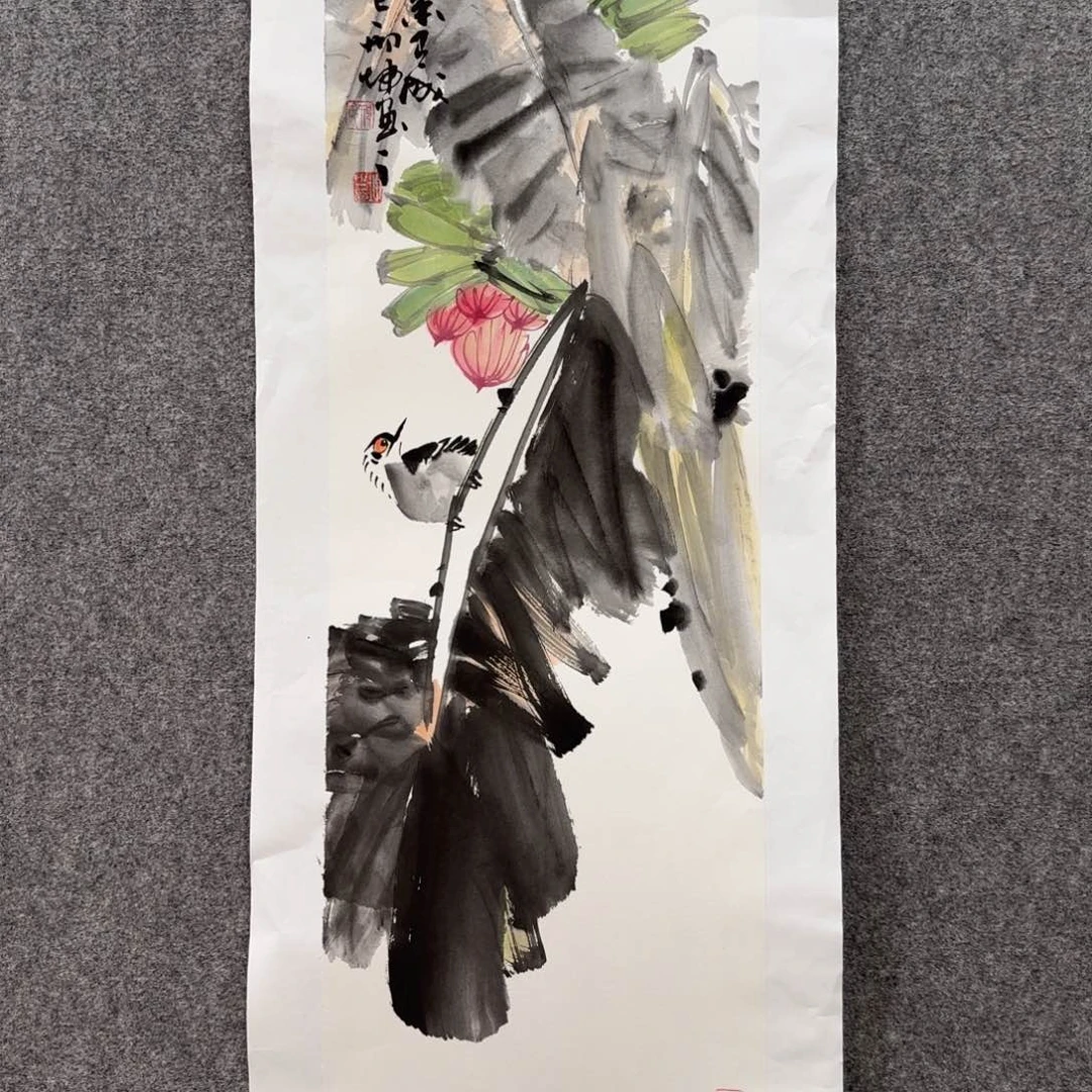 国画zz邢坤老师手绘作品