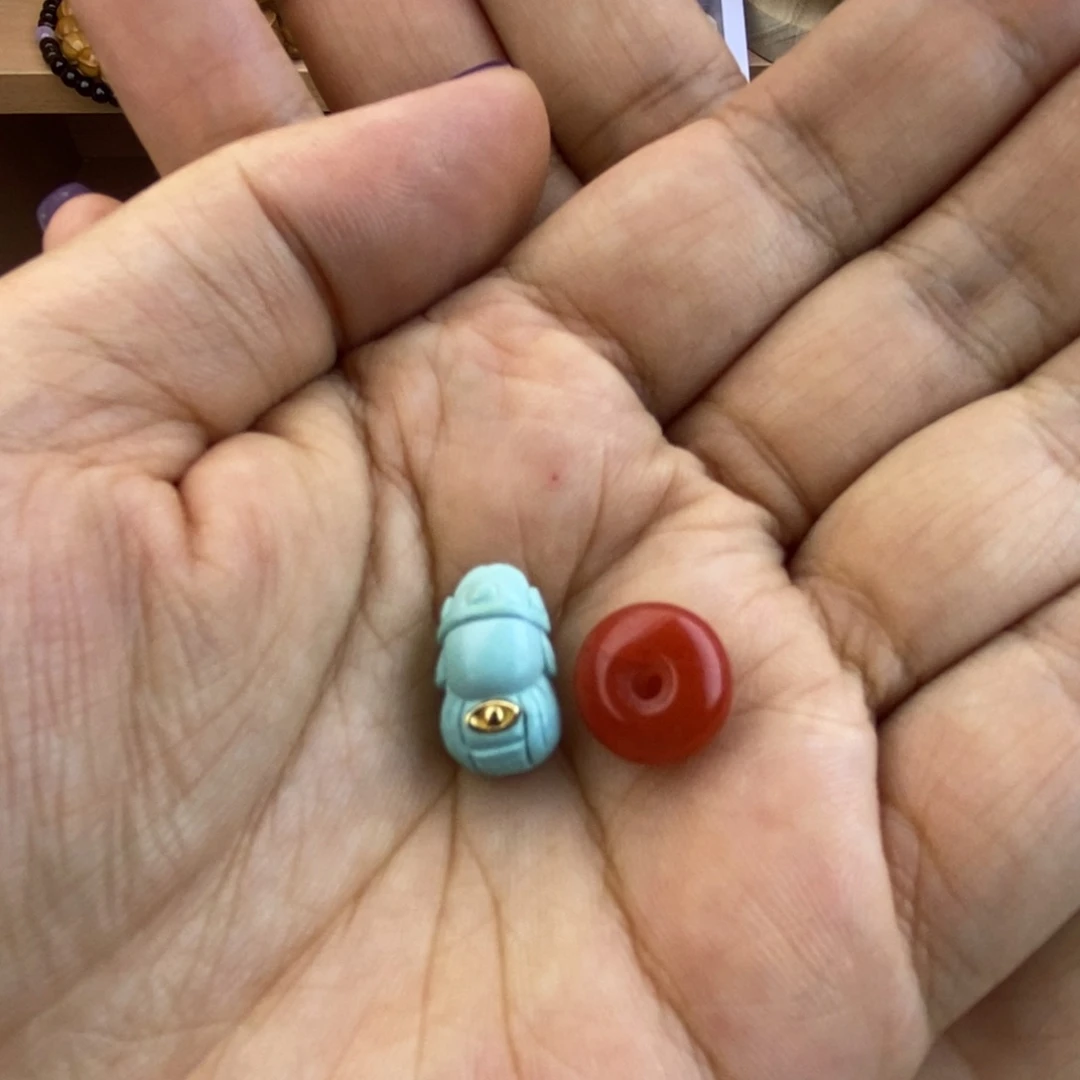 超***透未镶嵌配饰南红玛瑙