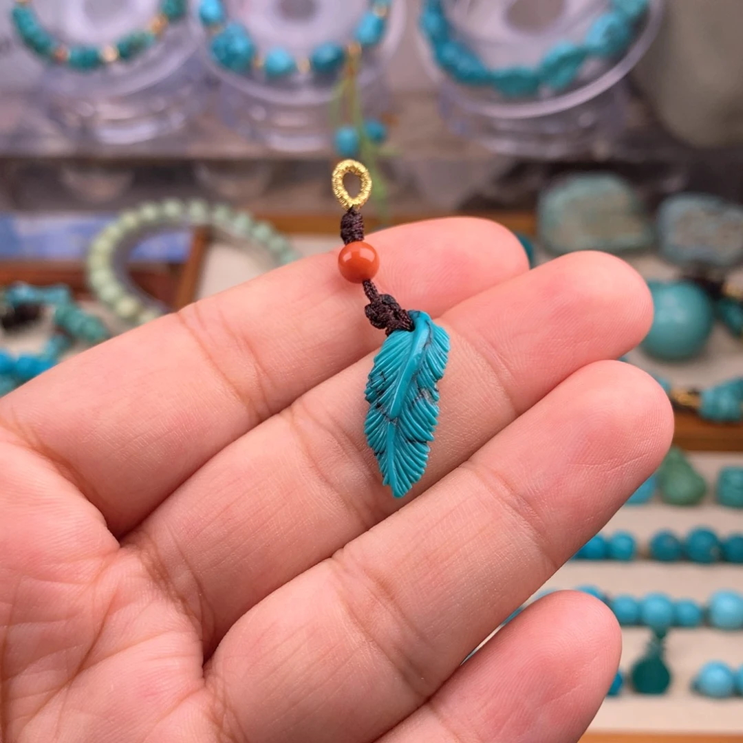 未镶嵌绿松石珠宝奇石