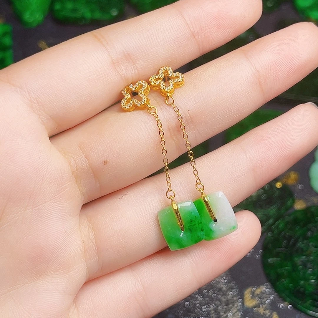 颈饰银S925镶嵌翡翠多样性