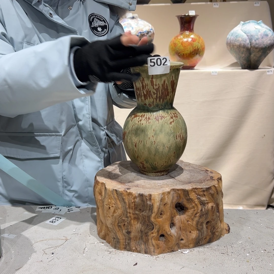 景德镇花瓶摆件花瓶502挂亲密度花瓶摆件