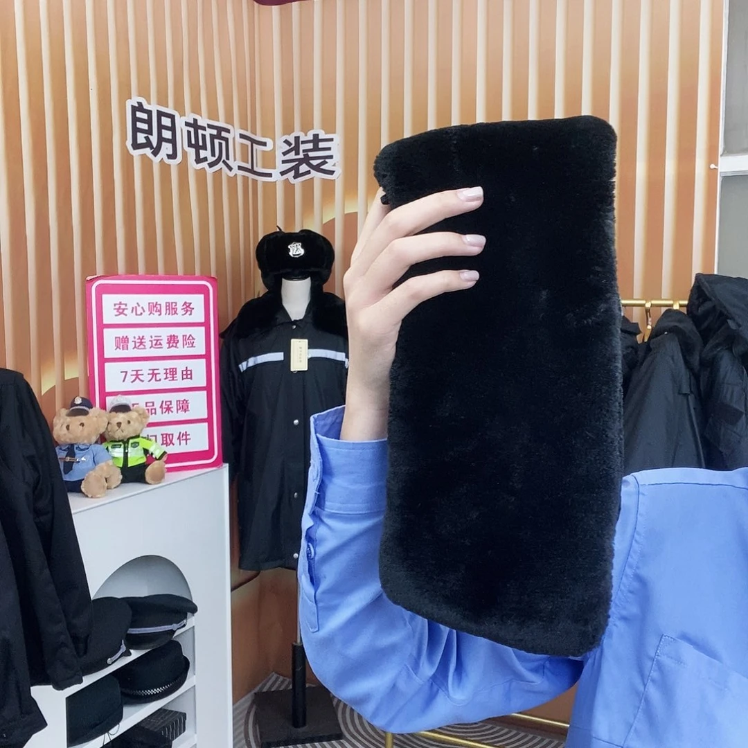 三醋酯纤维大衣毛领一条