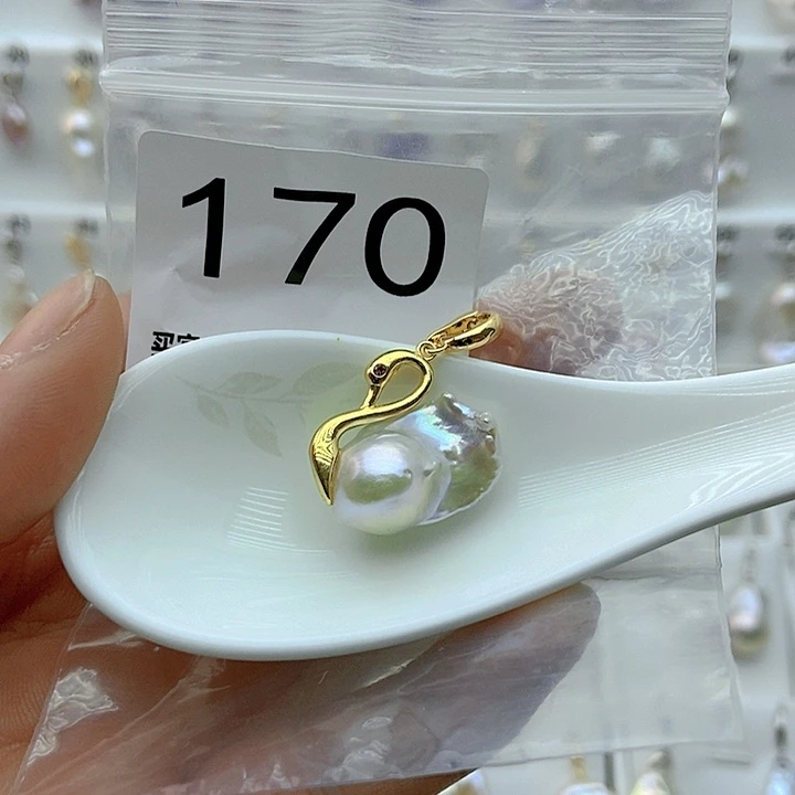 淡水珍珠颈饰银S925镶嵌