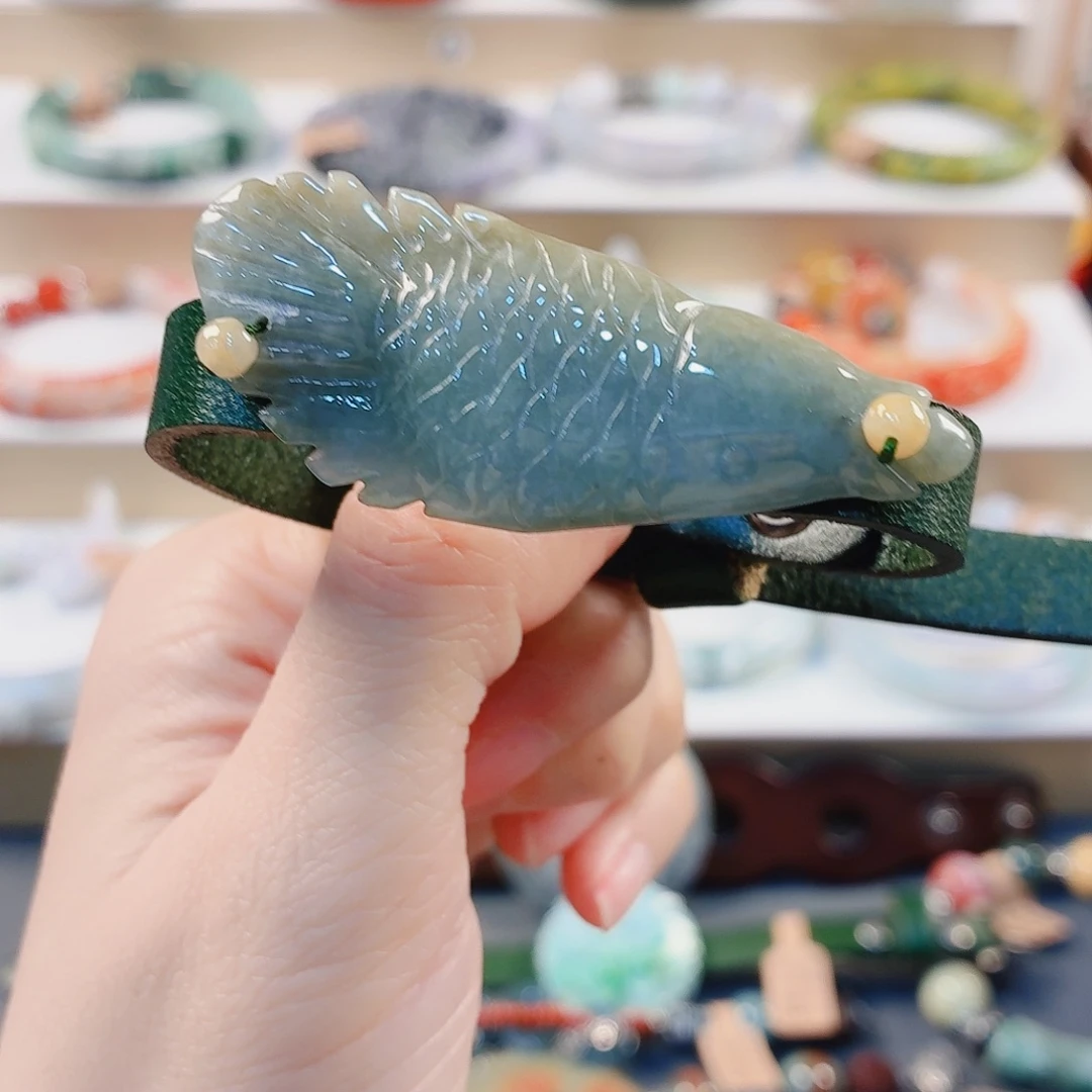 翡翠未镶嵌手链手串