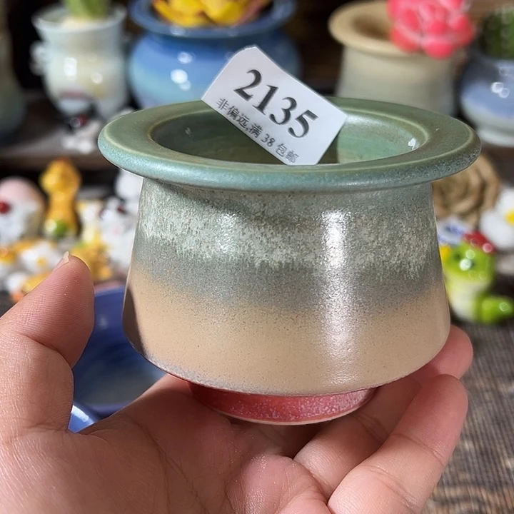 口6 手工花盆满30包邮