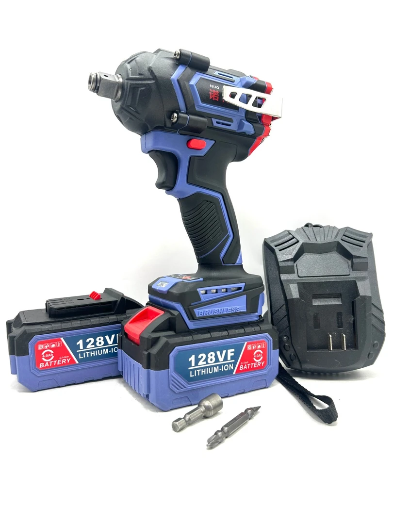 A诺得 850扭 【敲击款】纯铜无刷锂电电动扳手 2电10节