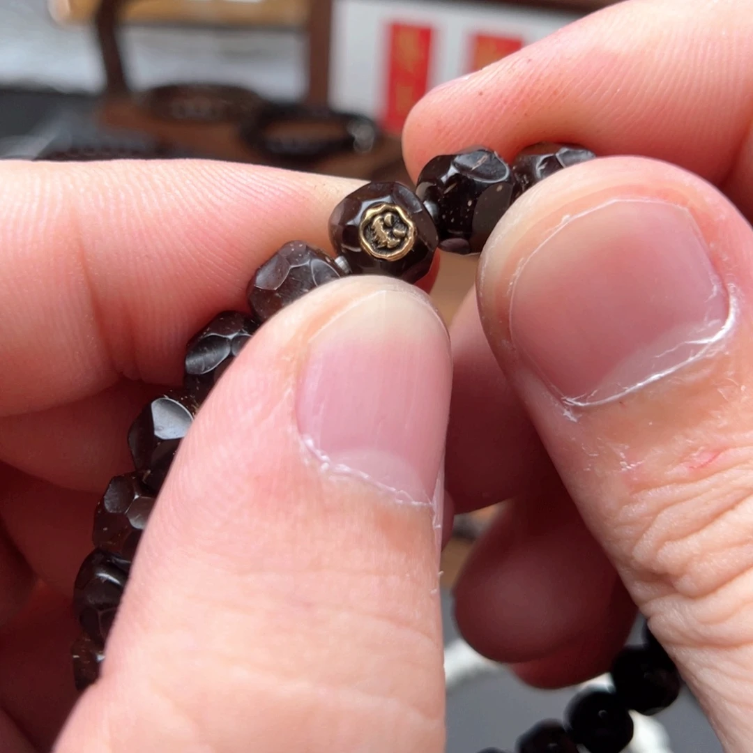 椰蒂手串98尺寸鬼脸标单珠