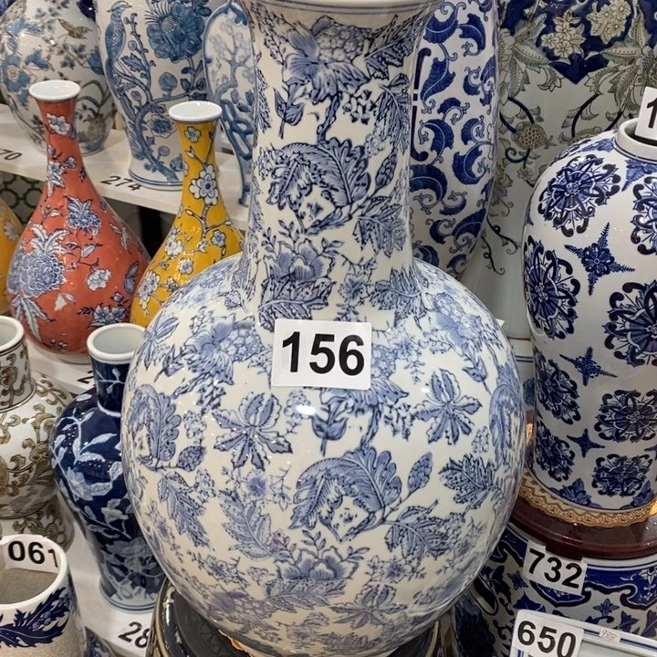 【闪购商品】摆件女*子陶瓷花瓶摆件，有针孔