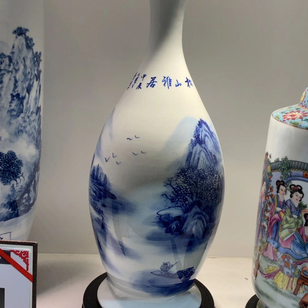 景德镇陶瓷花瓶摆件