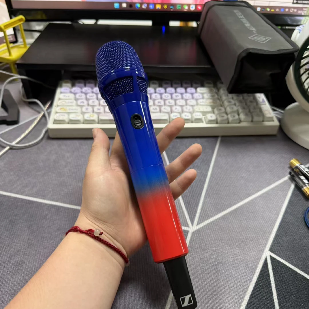 95新  二手森海塞尔ewdkk205蓝红色渐变，不支持七天无理由