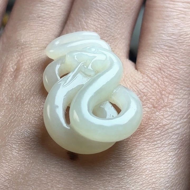 和田玉挂件未镶嵌胡*