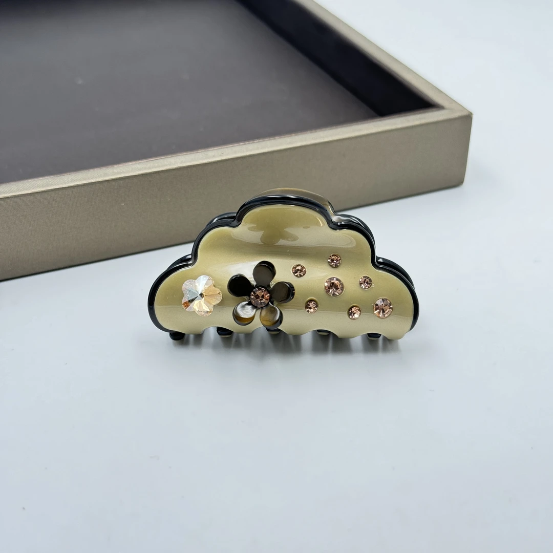 618甜美云朵醋酸小抓夹