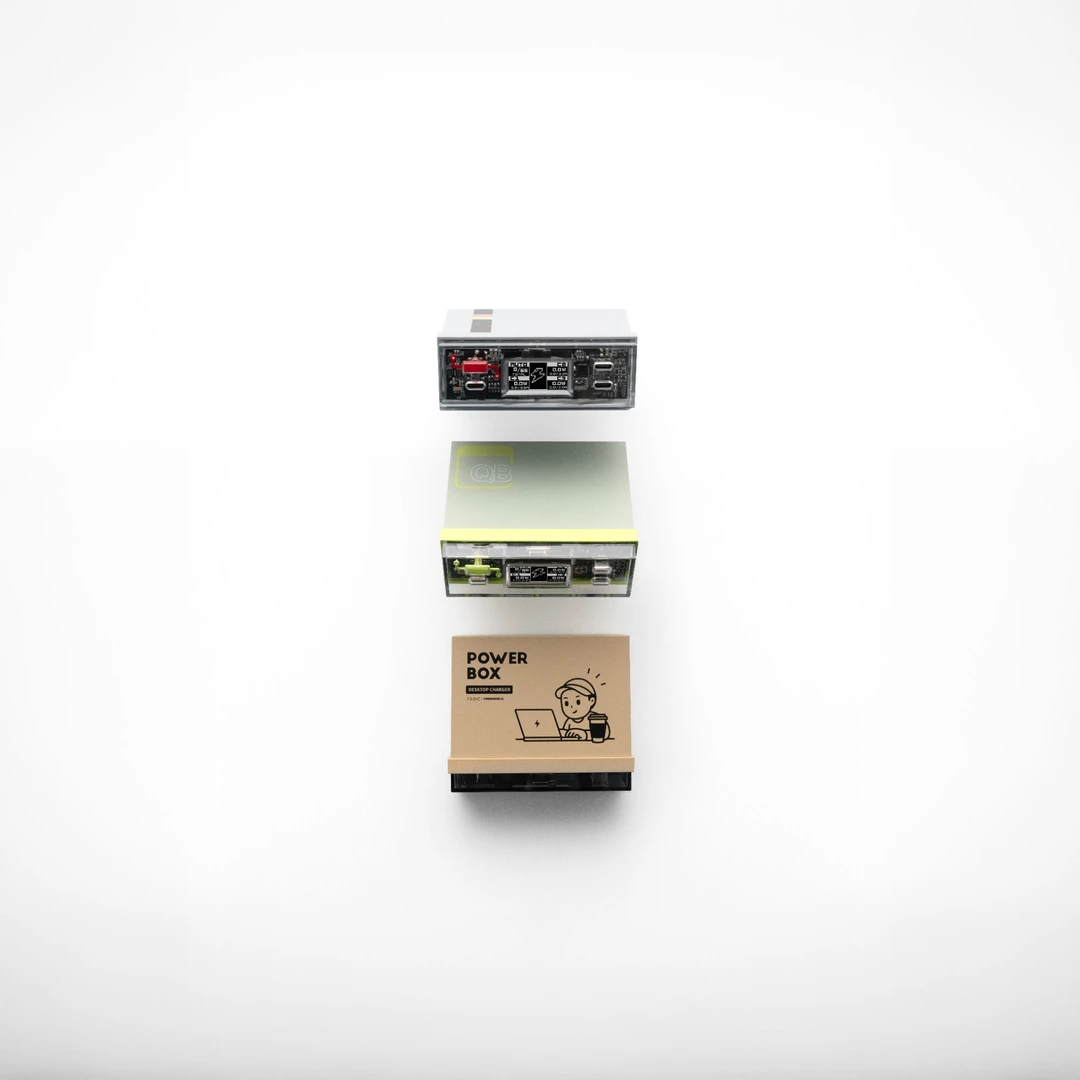 TEGICQuickbee 快哔桌面充电站65W功率多口多功能充电站不断充