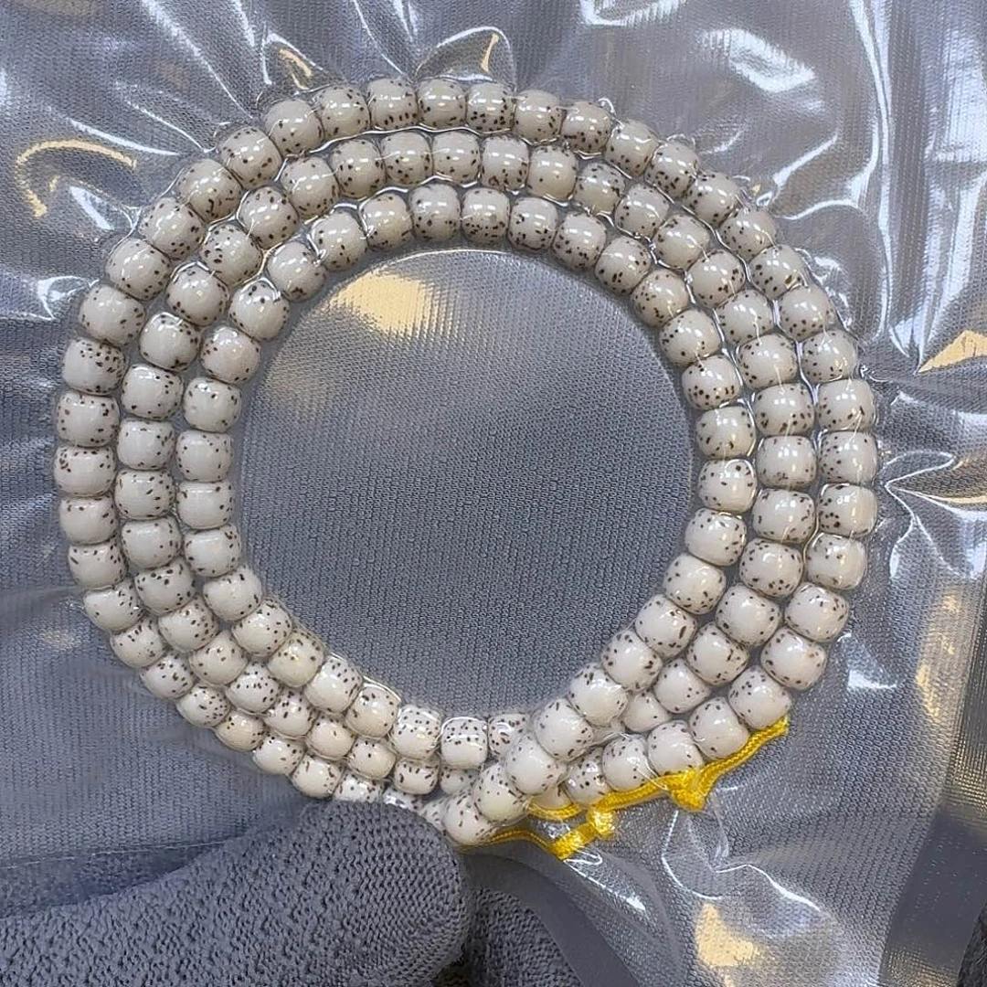 手串星月菩提7*6原生态大留白手串