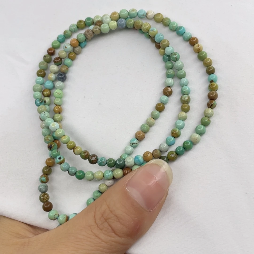 绿松石未镶嵌颈饰