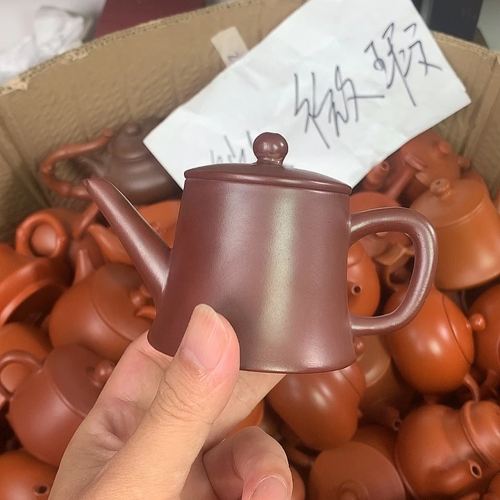 原矿朱泥茶具茶壶家用120