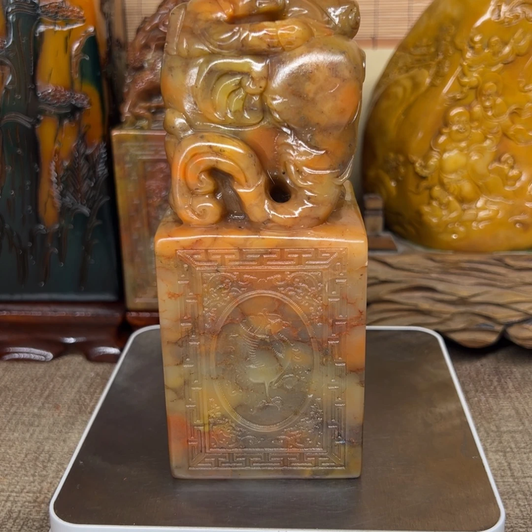 寿山石印石精品印章