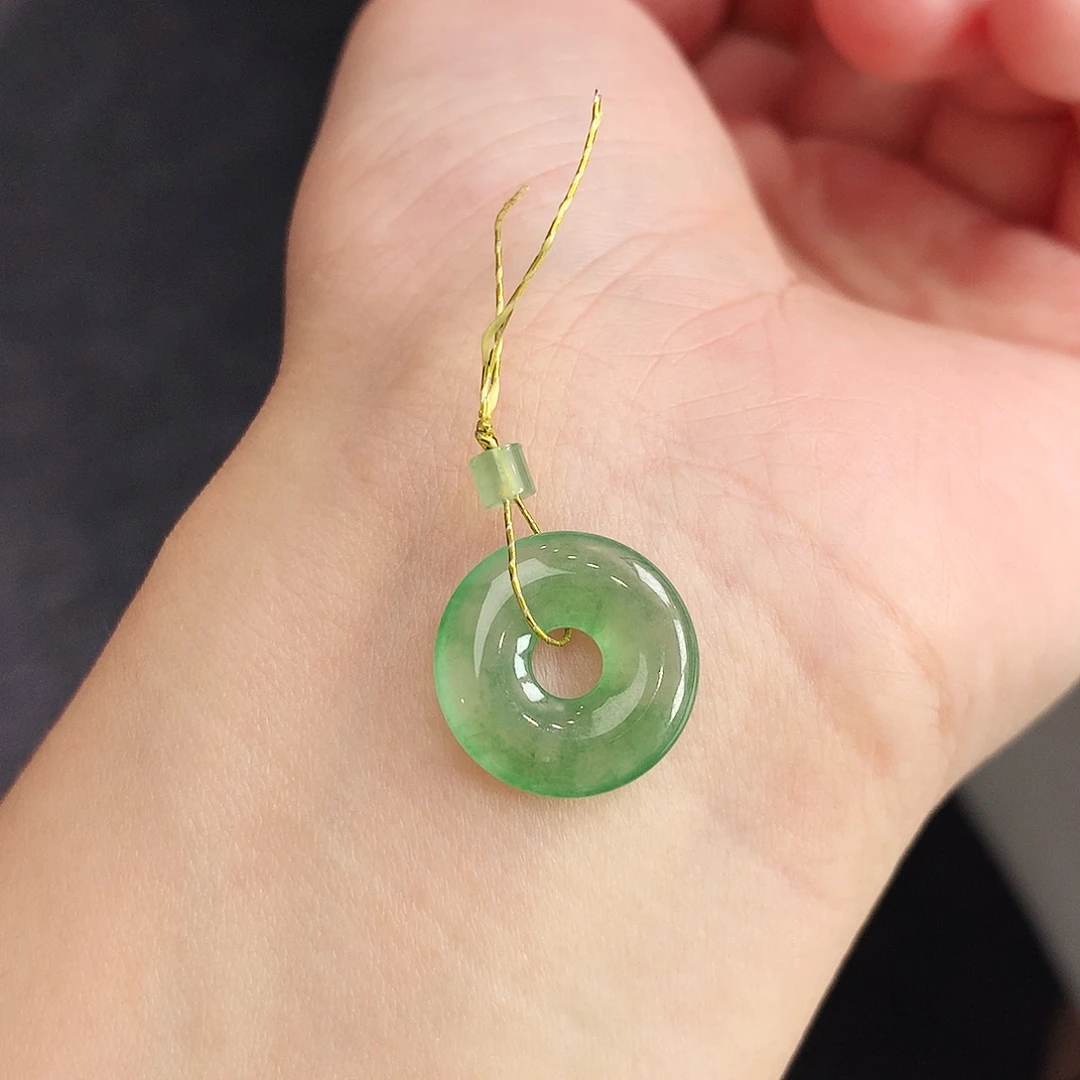 未镶嵌戒指翡翠甜甜圈