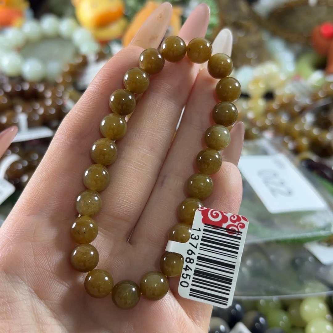 和田玉未镶嵌手链22