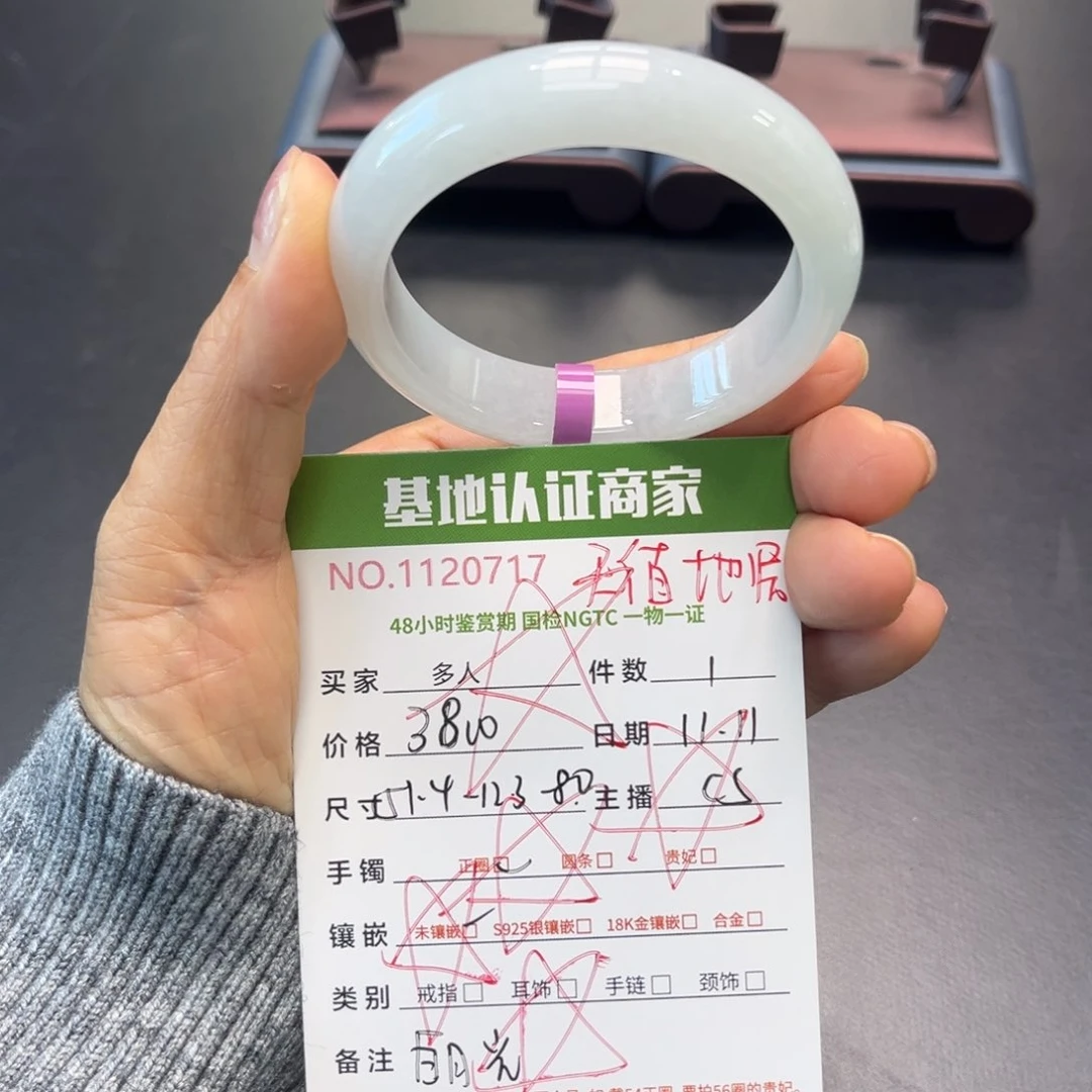 未镶嵌手镯翡翠多人