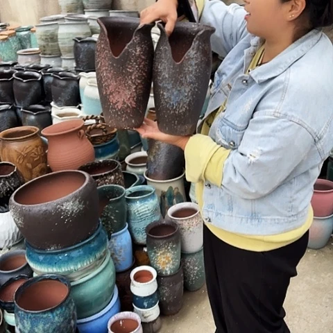 口14高26两个盆。