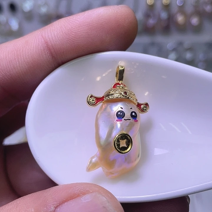 颈饰未镶嵌淡水珍珠07