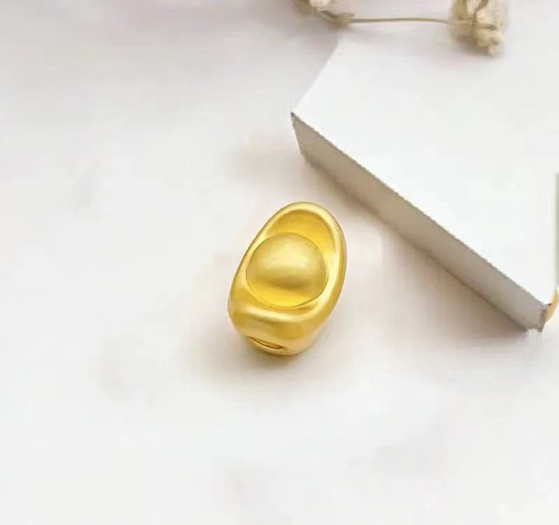 足金999大元宝时尚复古情人节送女友老婆长辈礼物