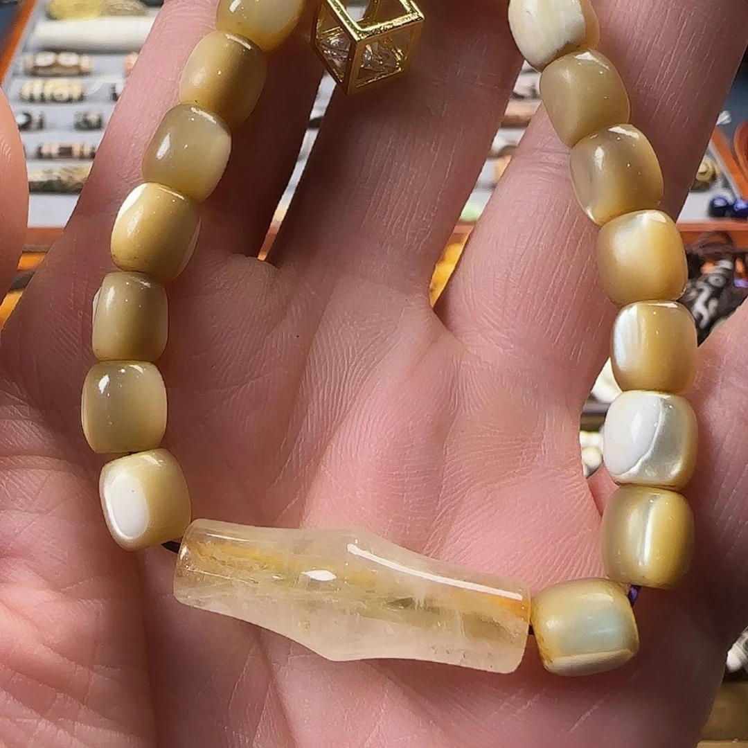 手串/手链贝壳颗颗带眼睛超美
