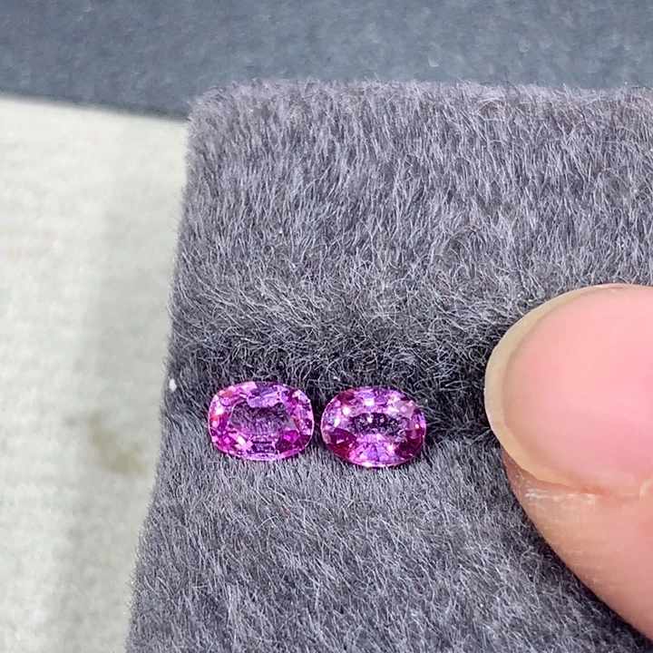裸石彩色蓝宝石0.635克拉