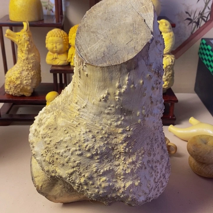 贝***哥黄杨木手啊李静手把件