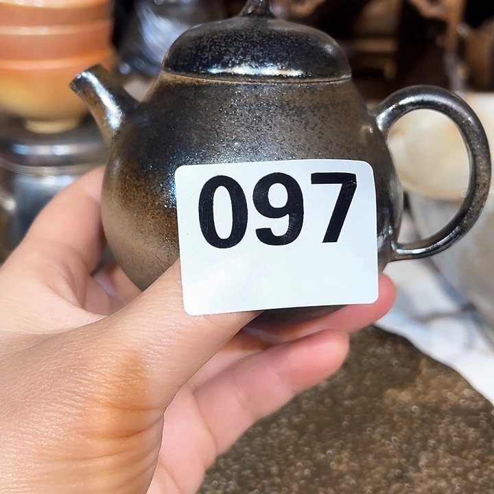 杯云*吖高温柴烧陶泥手工壶