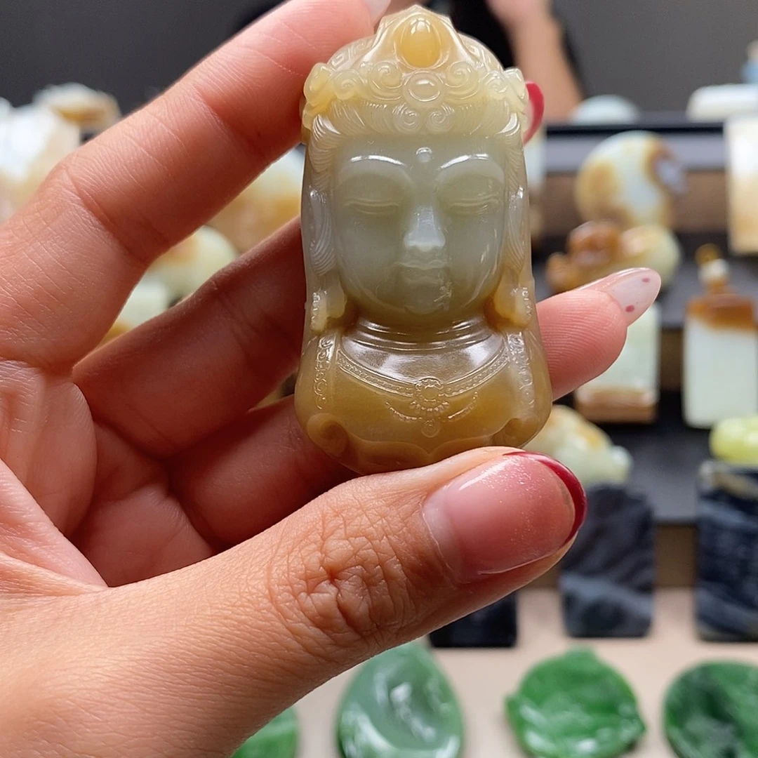 未镶嵌和田玉挂件次**开