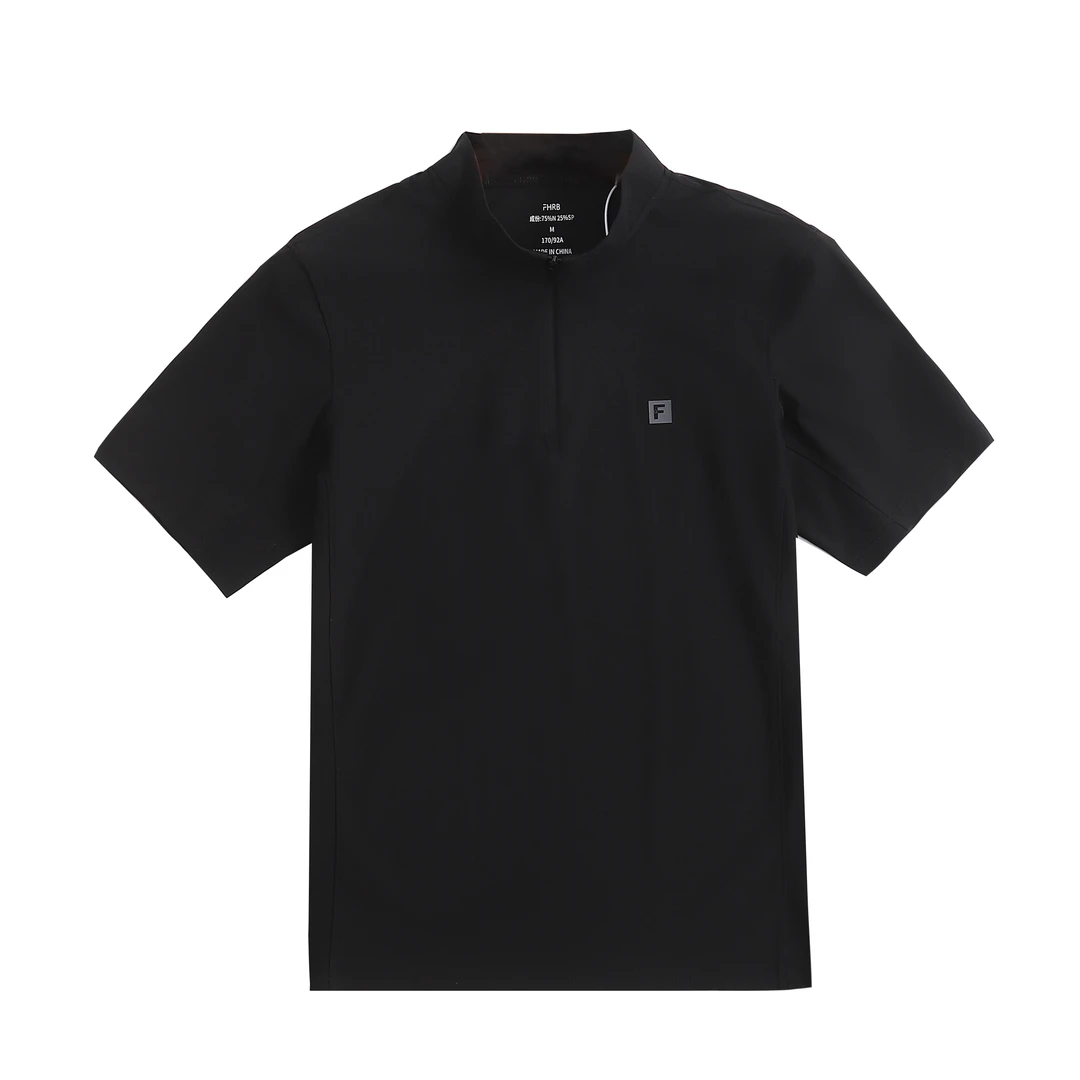 [现货]夏季新款防晒速干T恤运动户外高弹打底T恤短袖凉感舒适男款