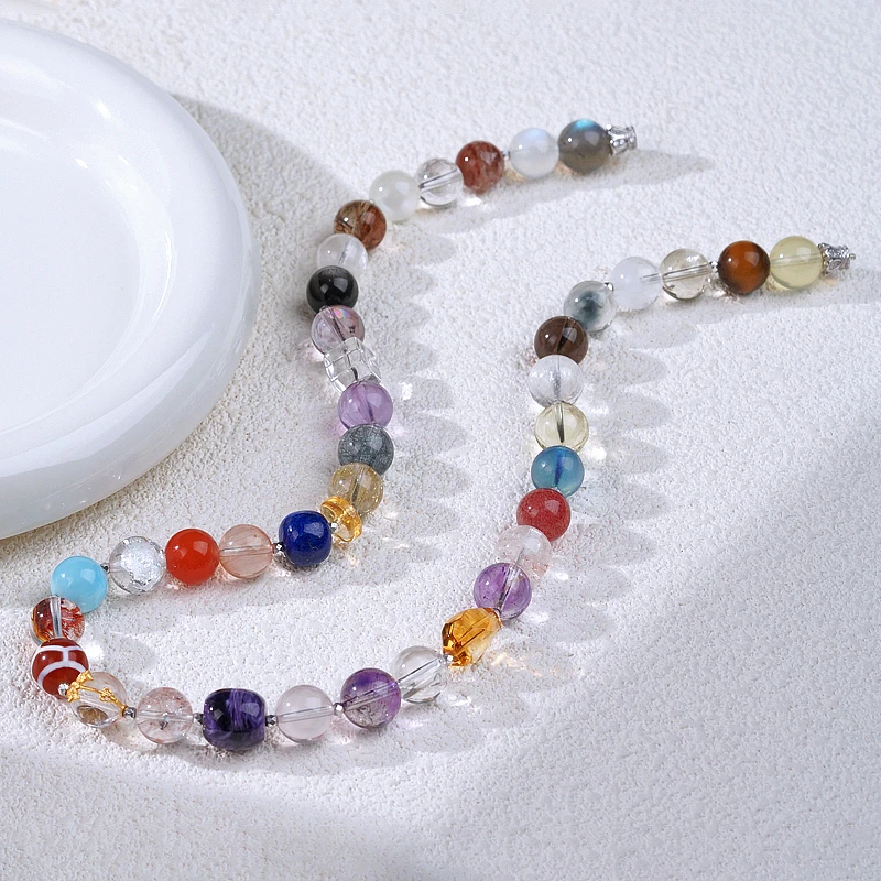 【多宝护佑 】水晶925项链（天然珠宝多样性发其一）