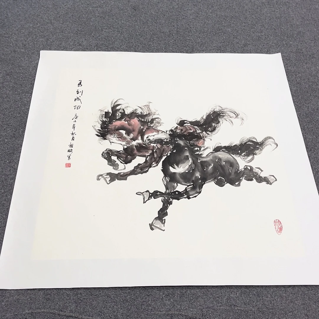 国画LT国画作品单幅任发