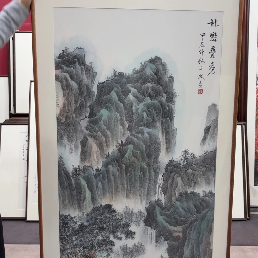 国画手绘作品160/80