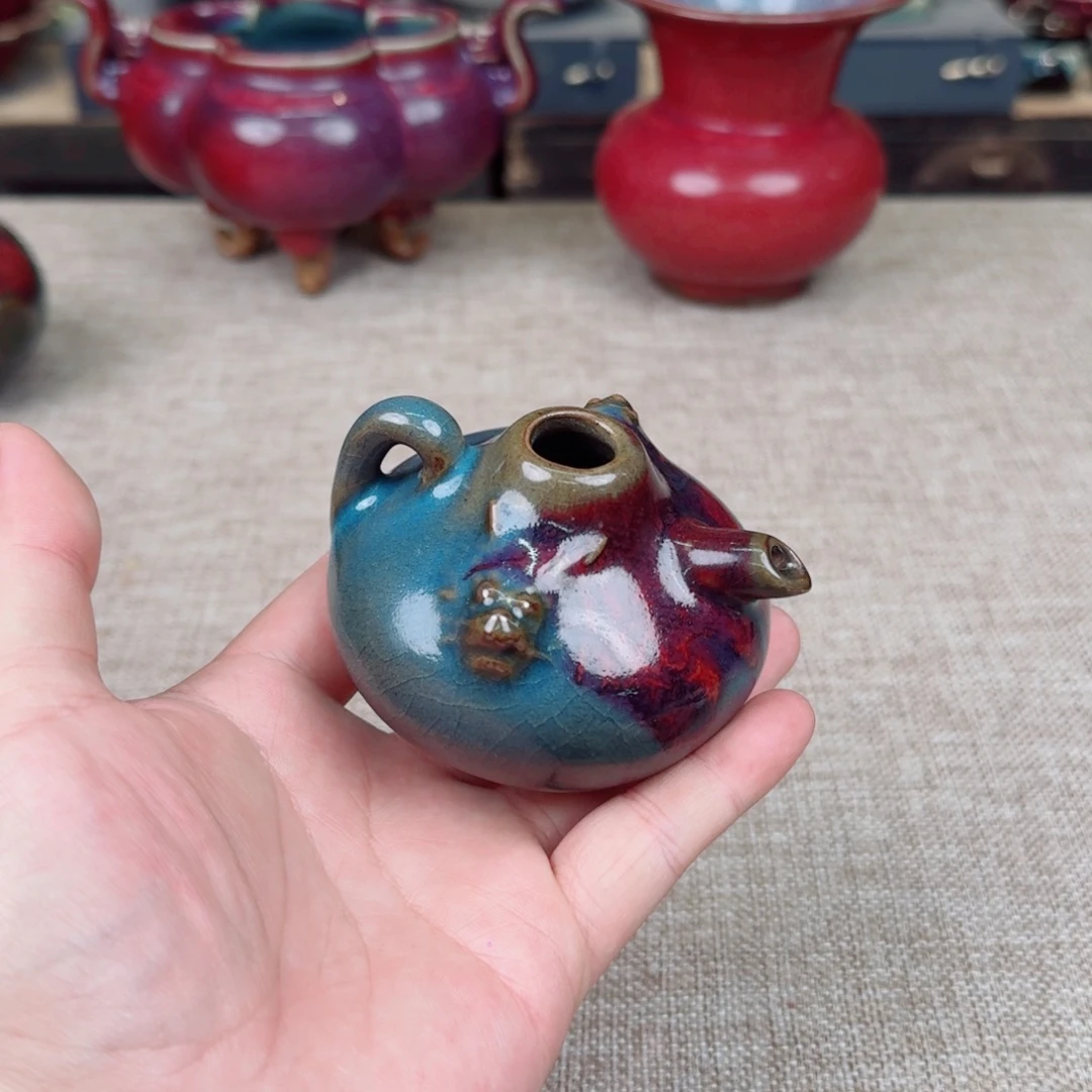 摆件陶瓷旧藏摆件