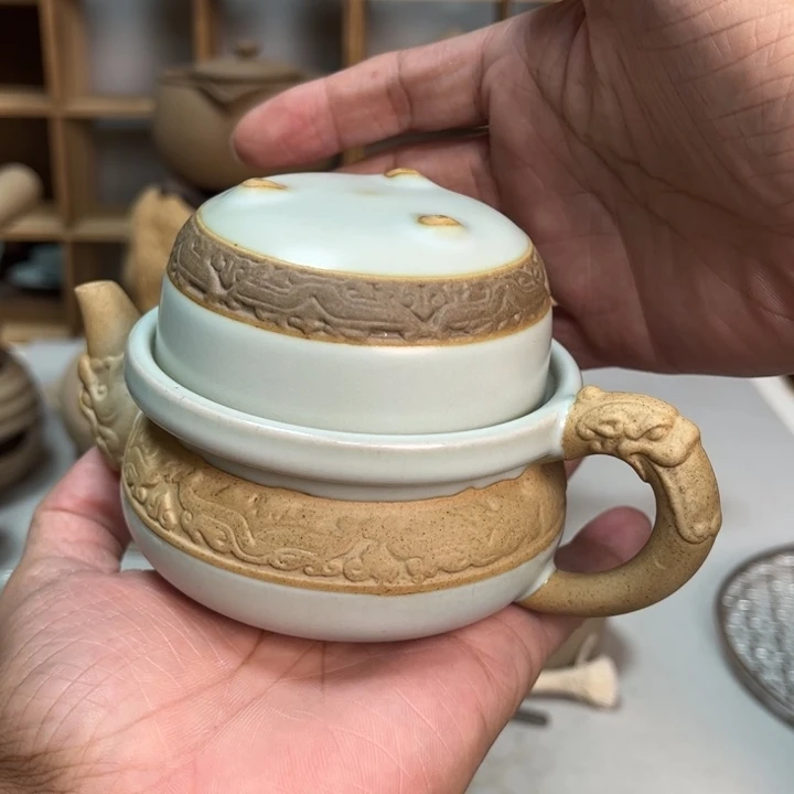 壶老段烧茶器茶具！